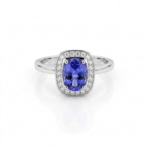 Oval Tanzanite Ring